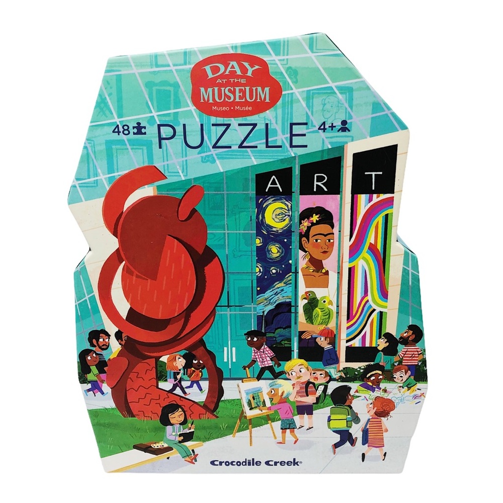 CrocodileCreek Day at the Art Museum Jigsaw Puzzle